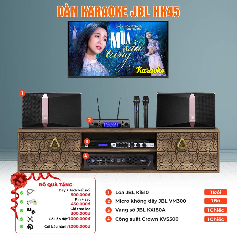 Dàn karaoke JBL HK45