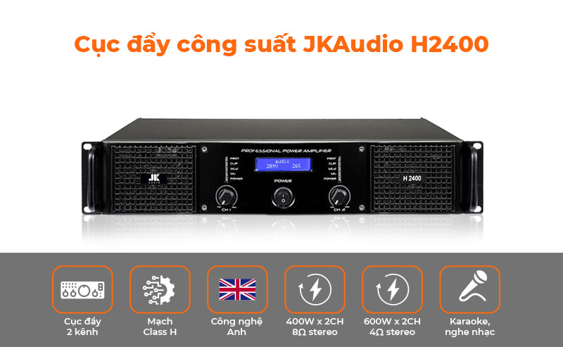 Cục đẩy JK Audio H2400