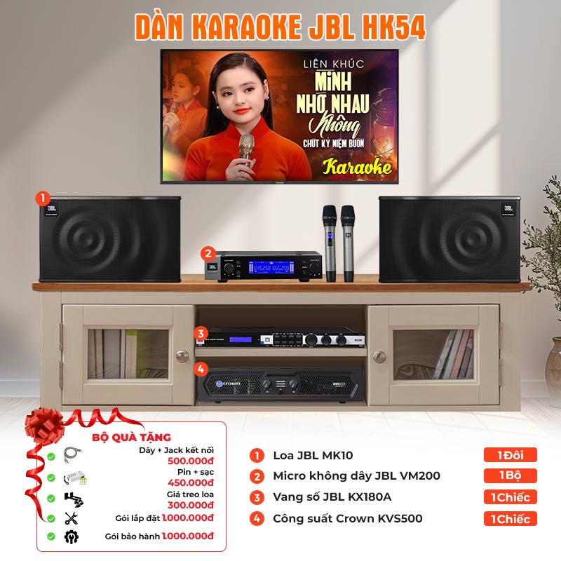 Dàn karaoke JBL HK54