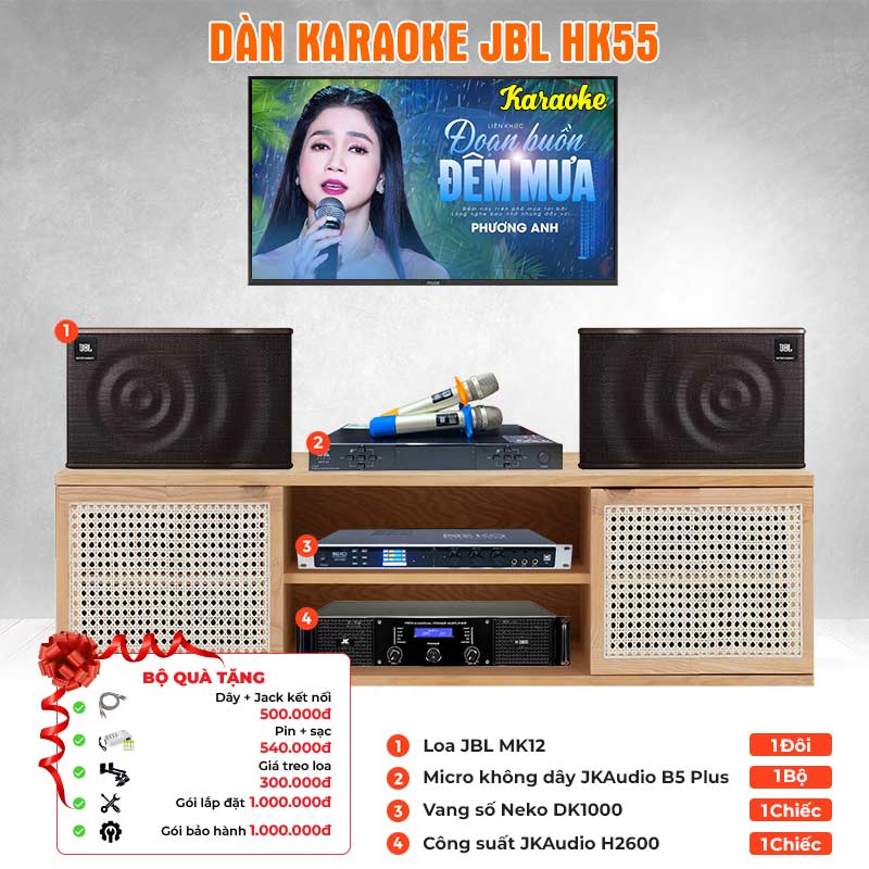 Dàn karaoke JBL HK55