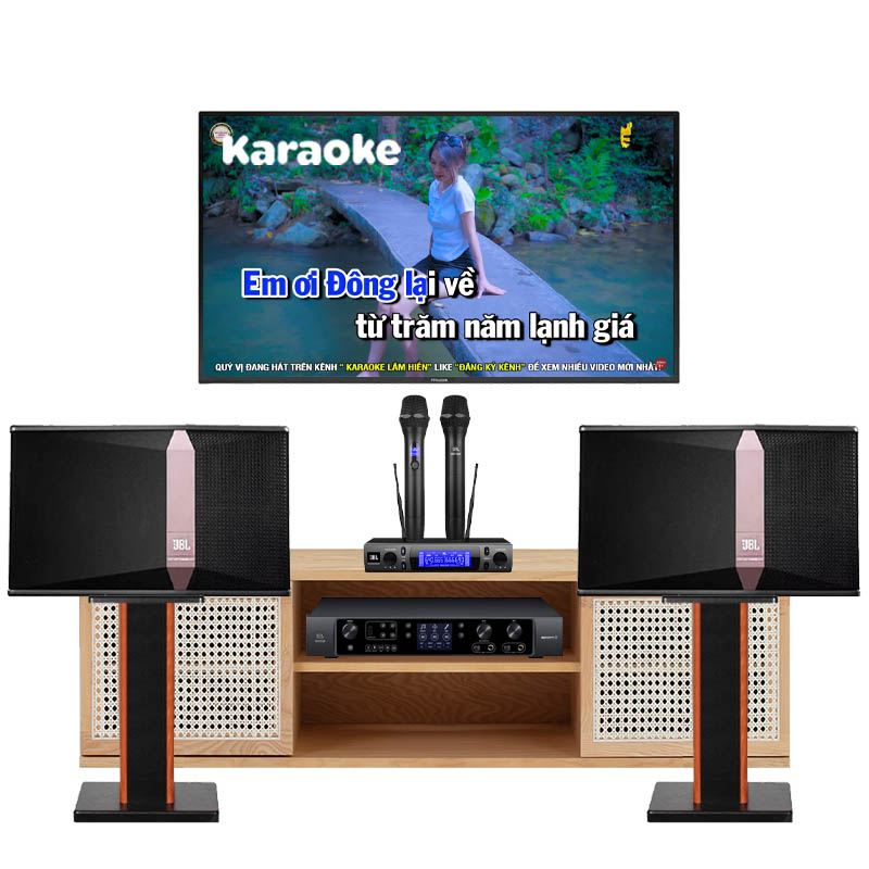 Dàn Karaoke JBL HK59 ( JBL Ki510, JBL Beyond 3, JBL VM300 )