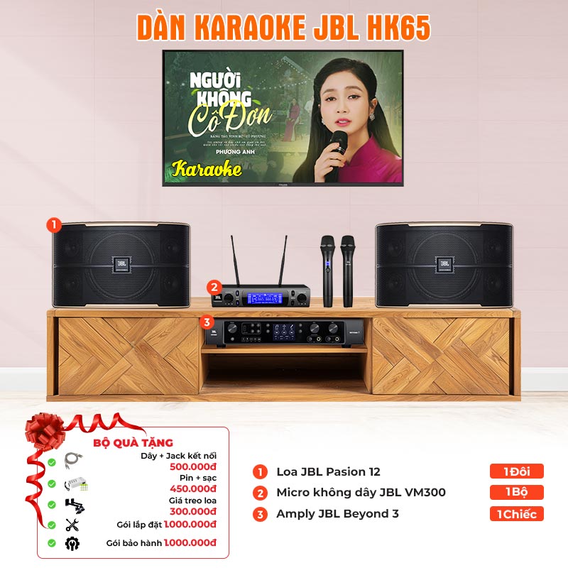 Dàn karaoke JBL HK65