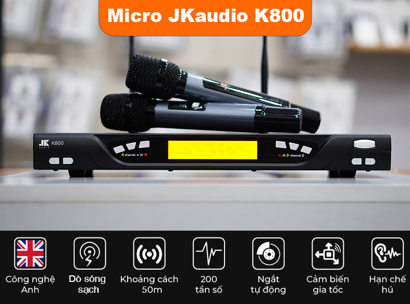 micro JKAudio K800 micro JKAudio K800