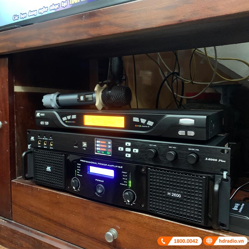Dàn Karaoke JBL KH44 (JBL Pasion 12, H2600, X6000 Plus, K800, Sub Paramax D40)-7