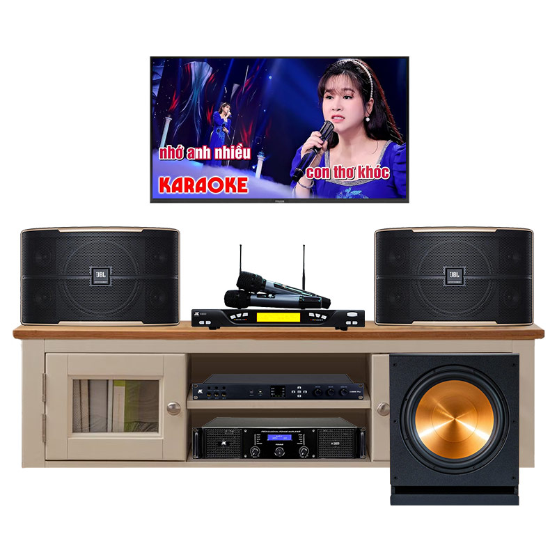 Dàn Karaoke JBL KH44 (JBL Pasion 12, H2600, X6000 Plus, K800, Sub Paramax D40)