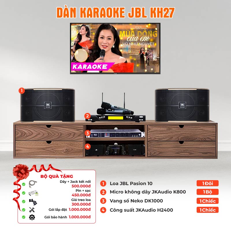 Dàn karaoke JBL KH27
