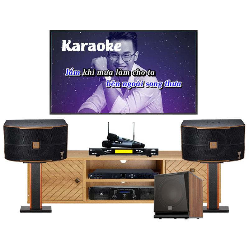 Dàn Karaoke JBL KH38 (JBL 10A, H2600, X6000 plus, K800, Sub Paramax 4500D)