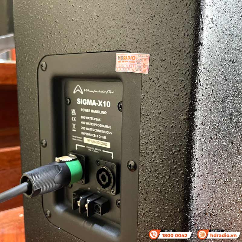 Dàn Karaoke Wharfedale KH48 (Wharfedale Sigma X10, Công suất H2600, DK2000, micro B3 Pro)-5