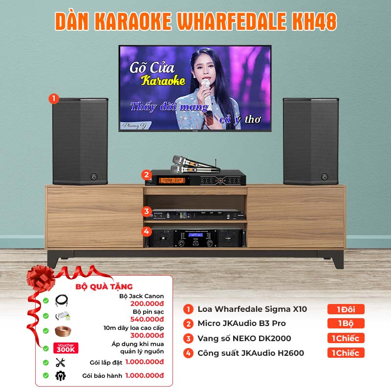 Dàn karaoke Wharfedale KH48
