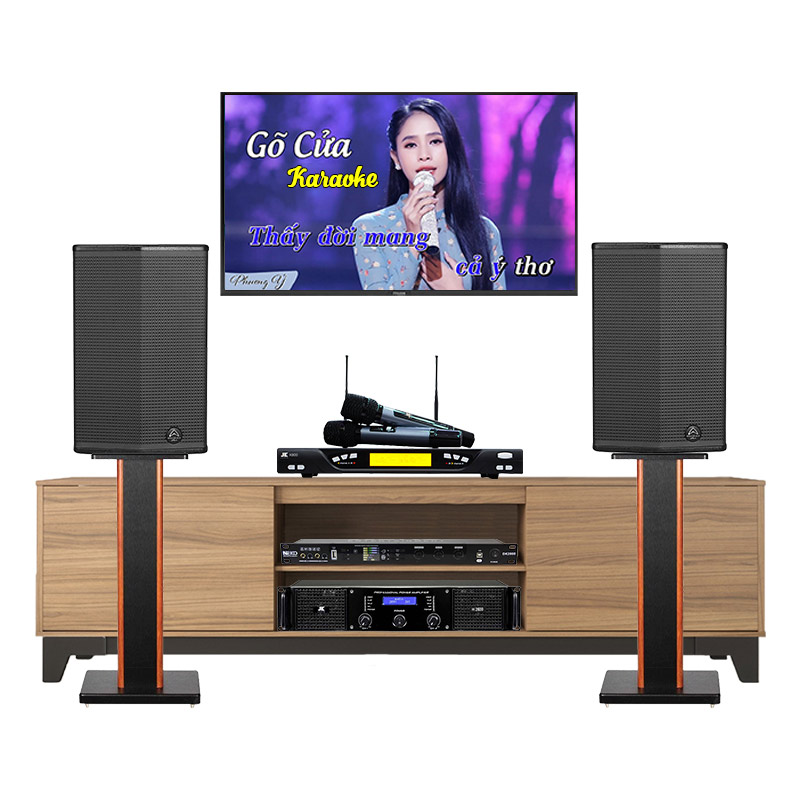 Dàn Karaoke Wharfedale KH49 (Wharfedale Sigma X10, Công suất, DK2000, micro) Dàn Karaoke Wharfedale KH49 (Wharfedale Sigma X10, Công suất, DK2000, micro)