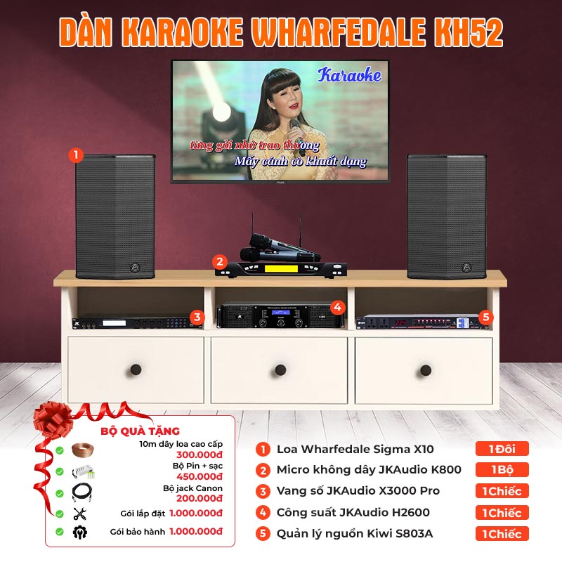 Dàn karaoke Wharfedale KH52