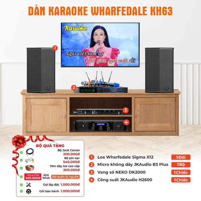 Dàn Karaoke Wharfedale KH63