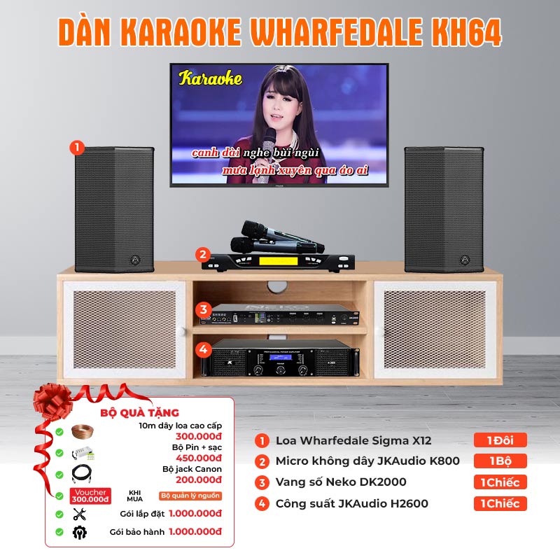 Dàn karaoke Wharfedale KH64