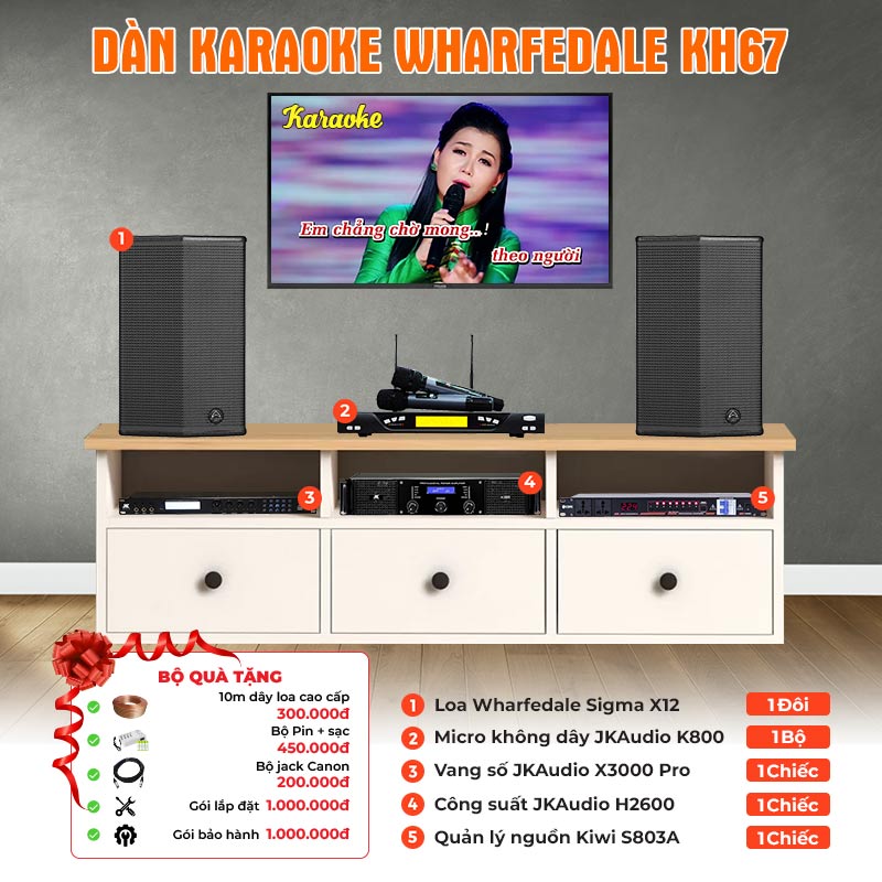 Dàn karaoke Wharfedale KH67