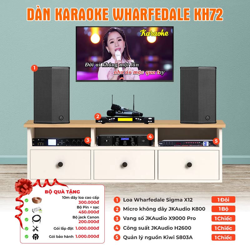 Dàn karaoke Wharfedale KH72