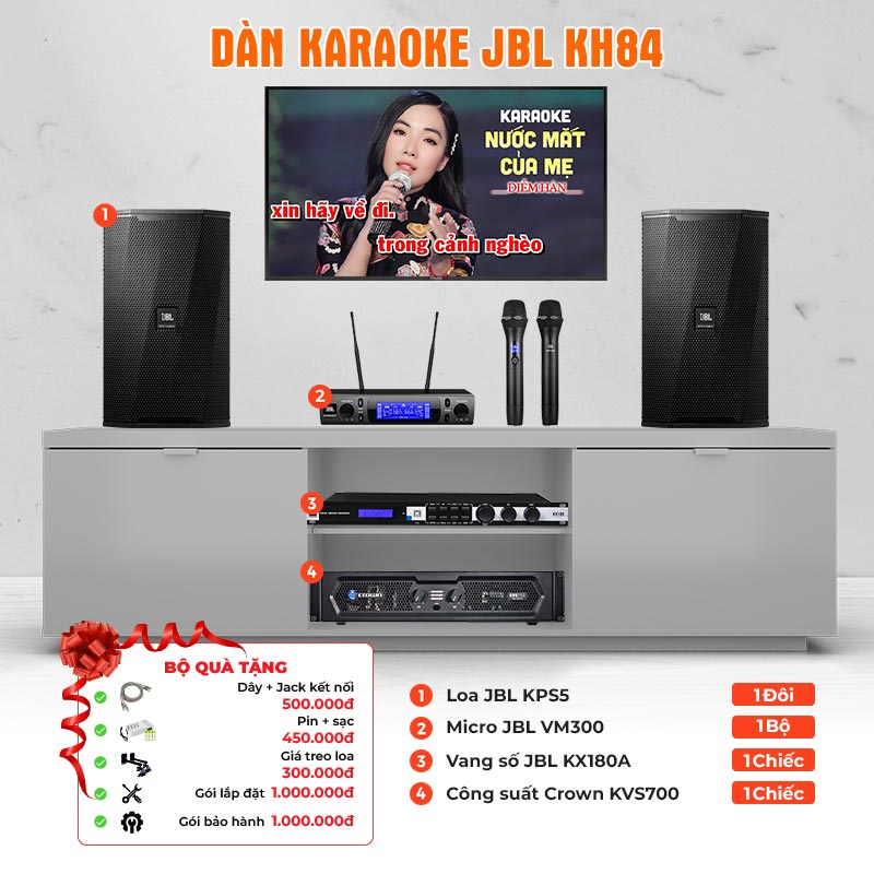 Dàn karaoke JBL KH84