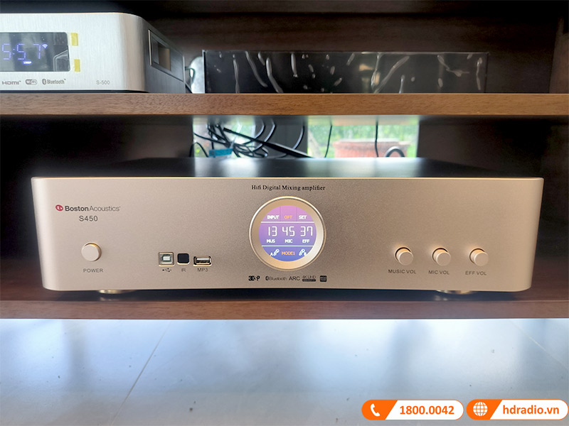 Dàn nghe nhạc và hát karaoke NK52 (Boston Acoustics The Horn 1210, S450)-4