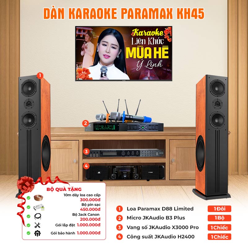 Dàn karaoke Paramax KH45