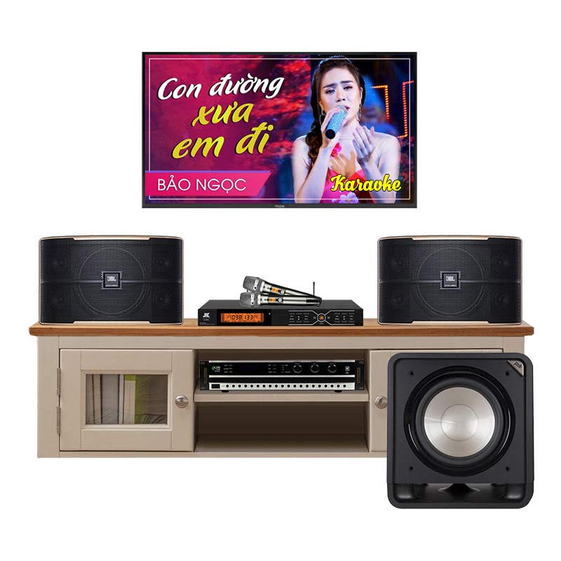 Dàn Karaoke JBL gia đình GD24 (Pasion 10, Kiwi PD8000, B3 Pro, HTS10)