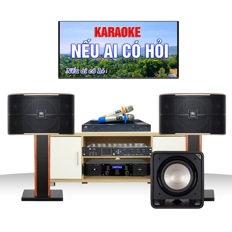 Dàn Karaoke JBL Gia Đình GD48