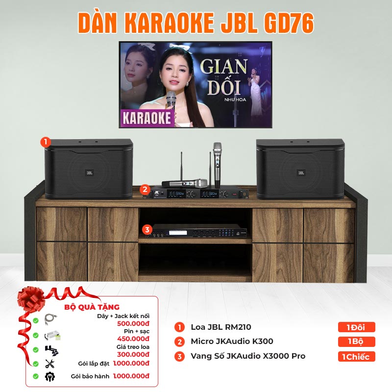 Dàn karaoke JBL GD76