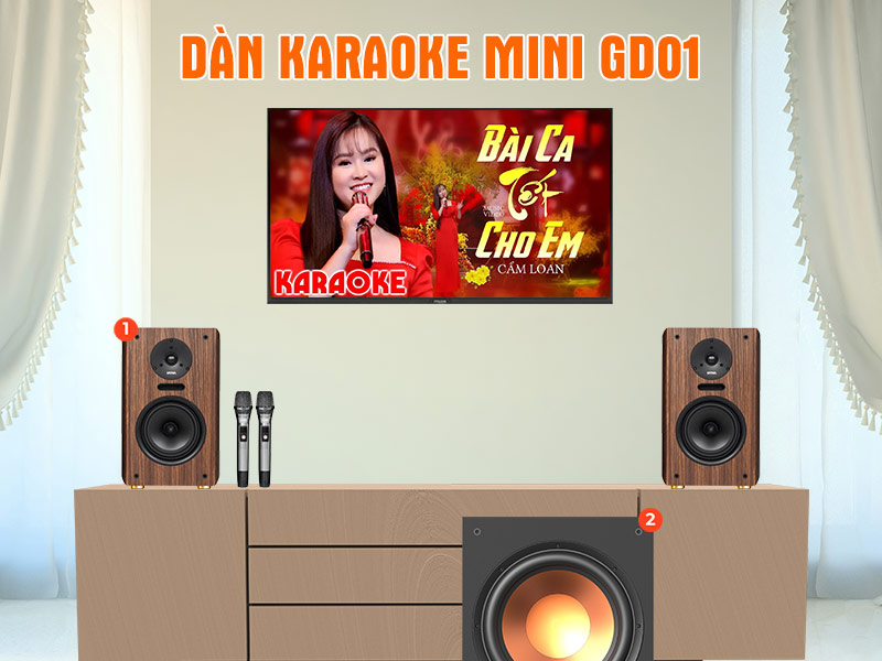Dàn Karaoke mini GD01