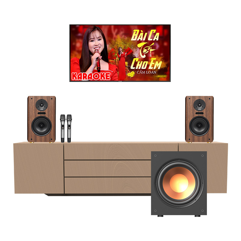 Dàn Karaoke mini GD01 (Kadma BS36i, Paramax E30)