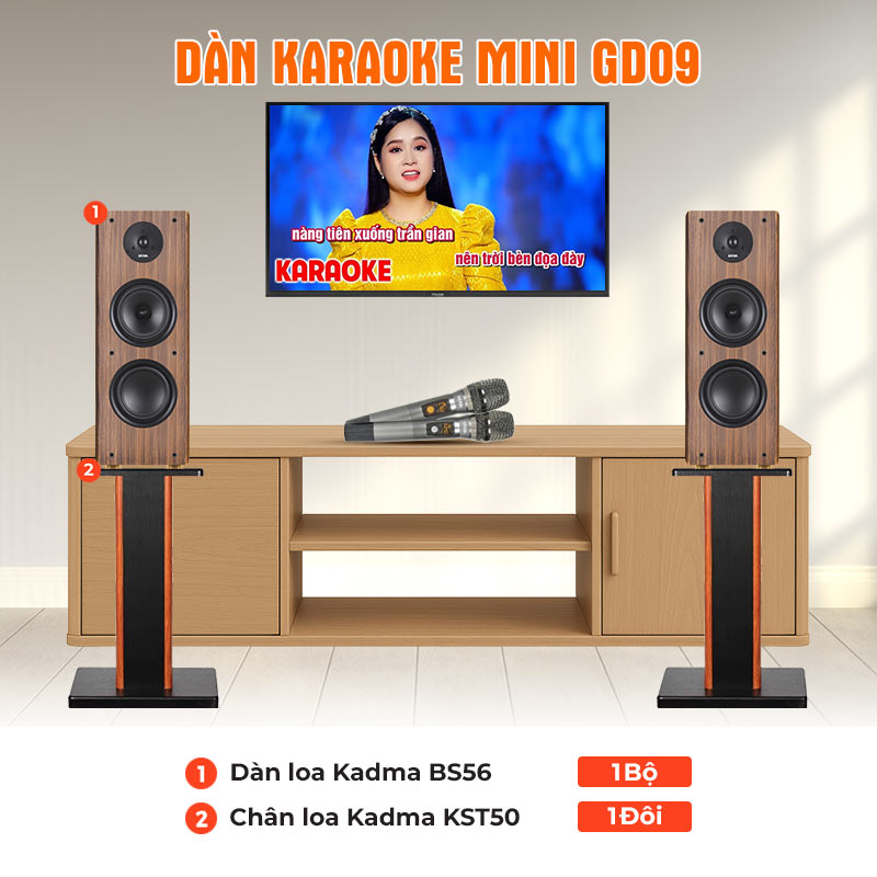 Dàn Karaoke Mini GD09