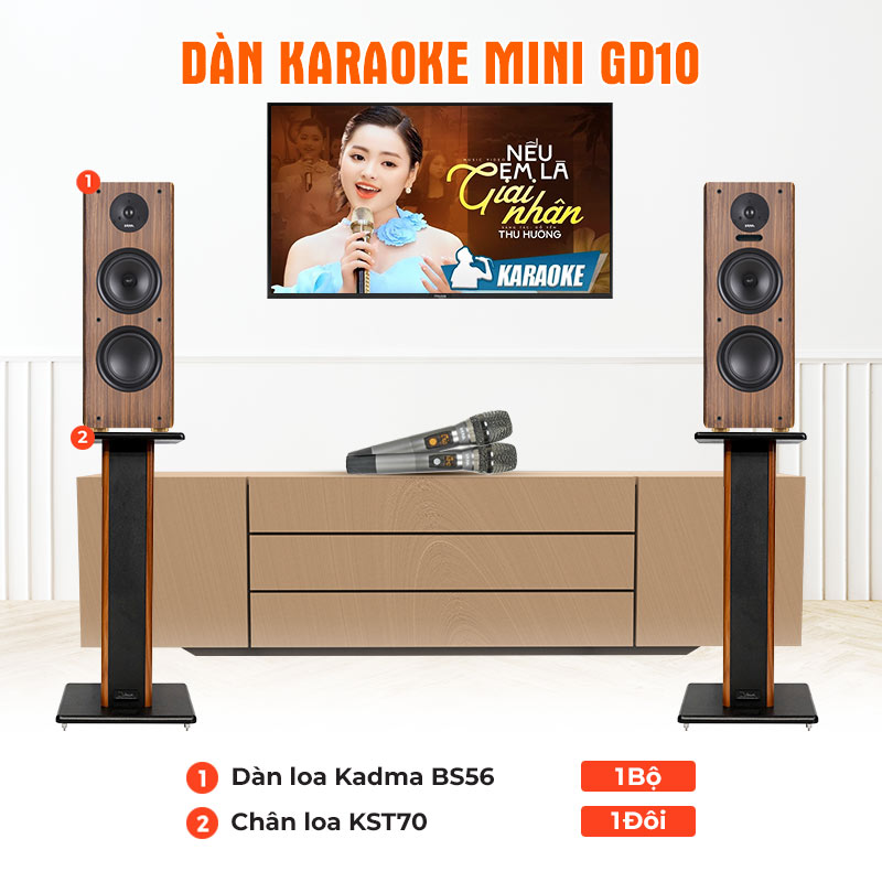 Dàn karaoke mini GD10