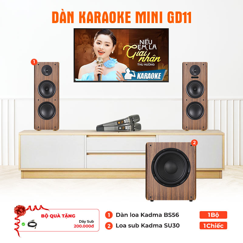 Dàn karaoke mini GD11 Dàn karaoke mini GD11