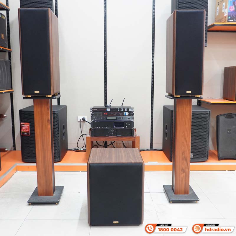 Dàn Karaoke Mini GD12 (Kadma BS56, Sub Su30, chân loa KST50)-4