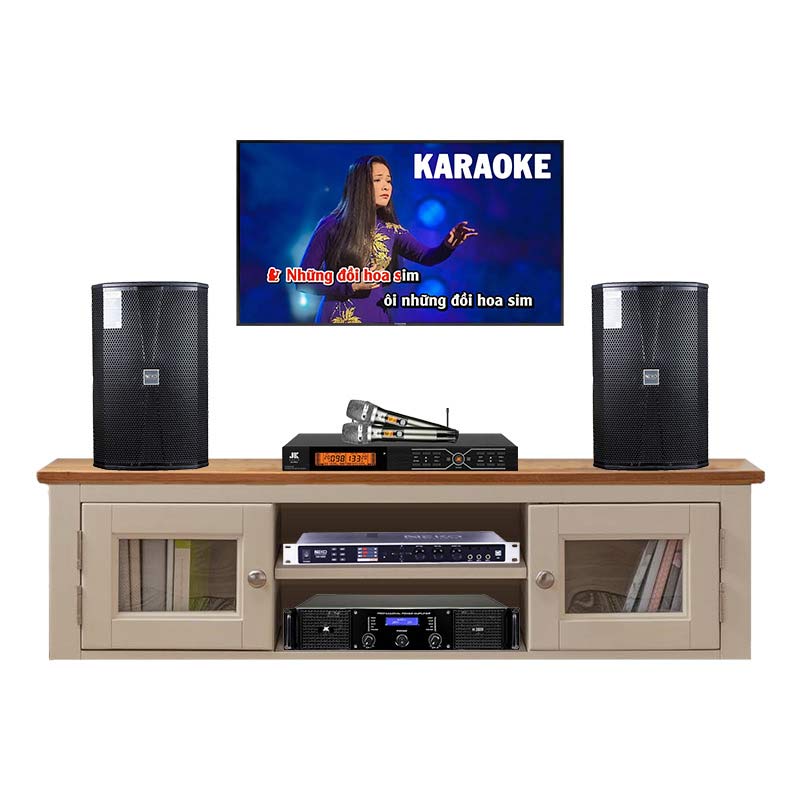 Dàn karaoke gia đình GD84 (Neko NX12, JKAudio H2600, Neko DK1000, JKAudio B3 Pro)