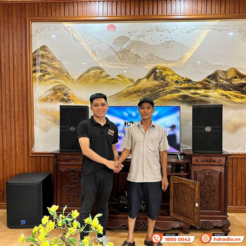 Dàn Karaoke Cao Cấp HDR51 (Whafedale Anglo E12 , Công suất, Jkaudio X6000 Plus, K800, Sub)-3