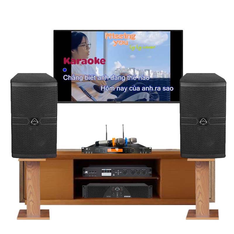 Dàn Karaoke Cao Cấp HDR56 (Whafedale Anglo E15, CPD3600, Vang số, Micro) Dàn Karaoke Cao Cấp HDR56 (Whafedale Anglo E15, CPD3600, Vang số, Micro)