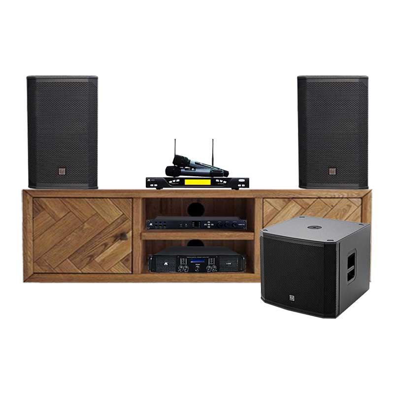 Dàn Karaoke Cao Cấp HDR64 ( EKX15, Sub KX18S, H4800, X6000 Plus, K800 ) Dàn Karaoke Cao Cấp HDR64 ( EKX15, Sub KX18S, H4800, X6000 Plus, K800 )