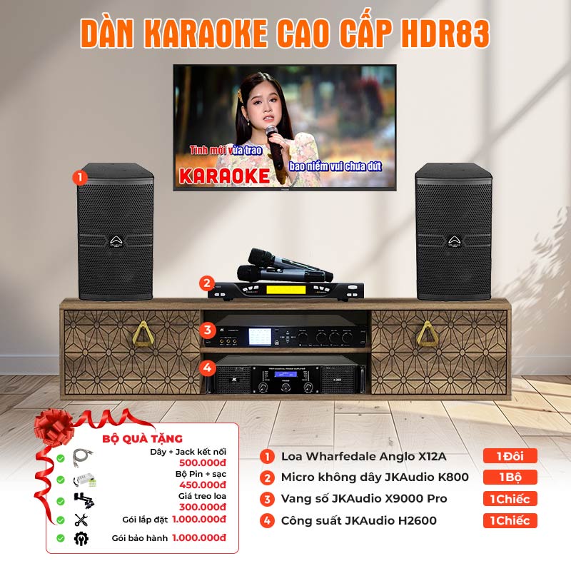Dàn karaoke cao cấp HDR83