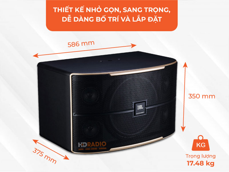 thiết kế nhỏ gọn, sang trọng