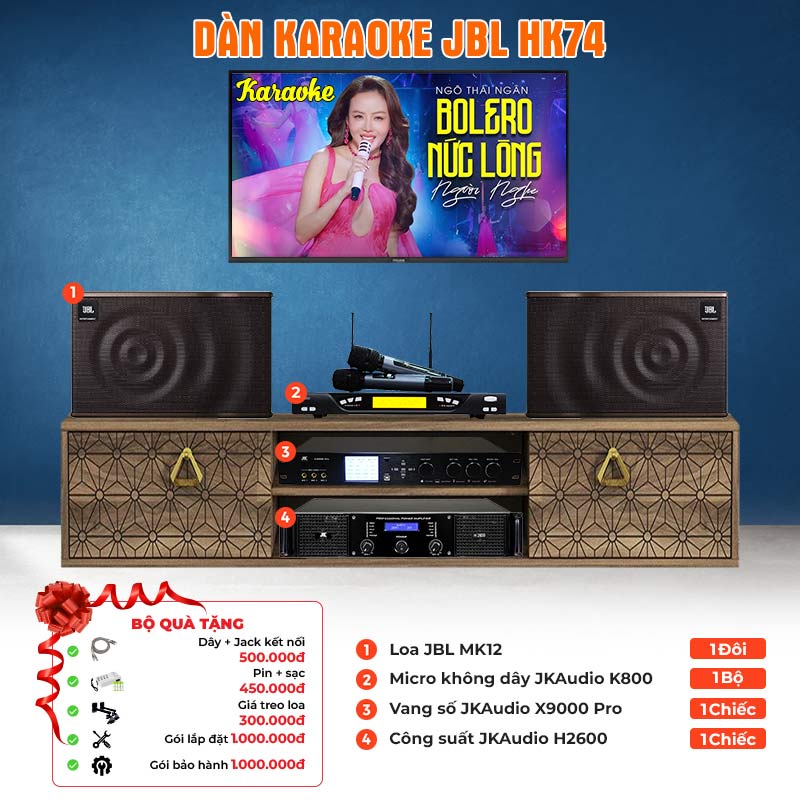 Dàn karaoke JBL HK74