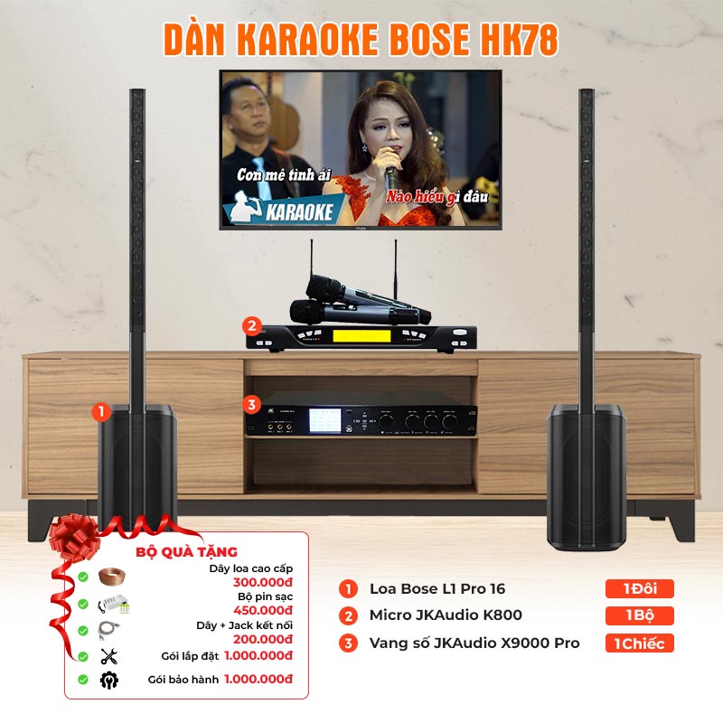 Dàn karaoke Bose HK78