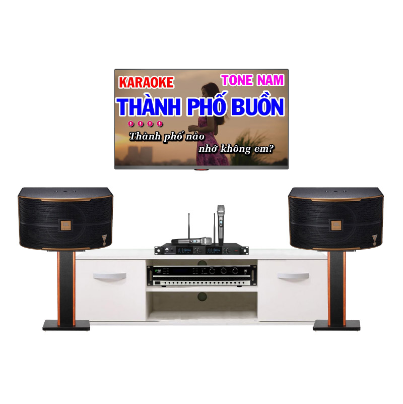 Dàn karaoke JBL HK83 (JBL 10A,  Kiwi PD8000, Micro JKaudio K300)