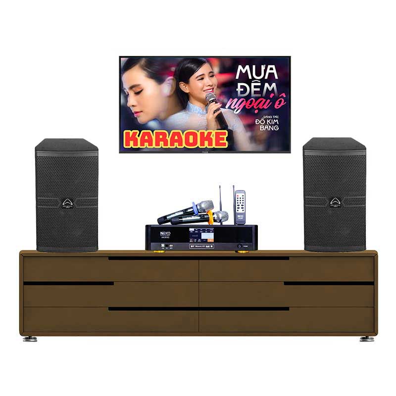 Dàn karaoke gia đình HK98 (Wharfedale Anglo E10, Neko AK3500)