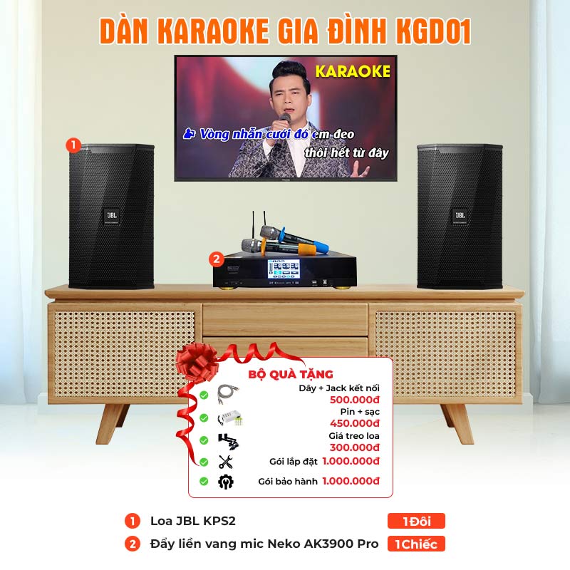 Dàn karaoke gia đình KGD01