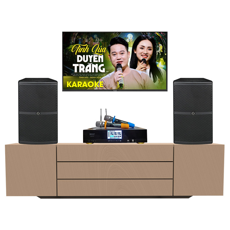 Dàn karaoke gia đình KGD05 (Wharfedale WH12 NEO, Neko AK3900 Pro)