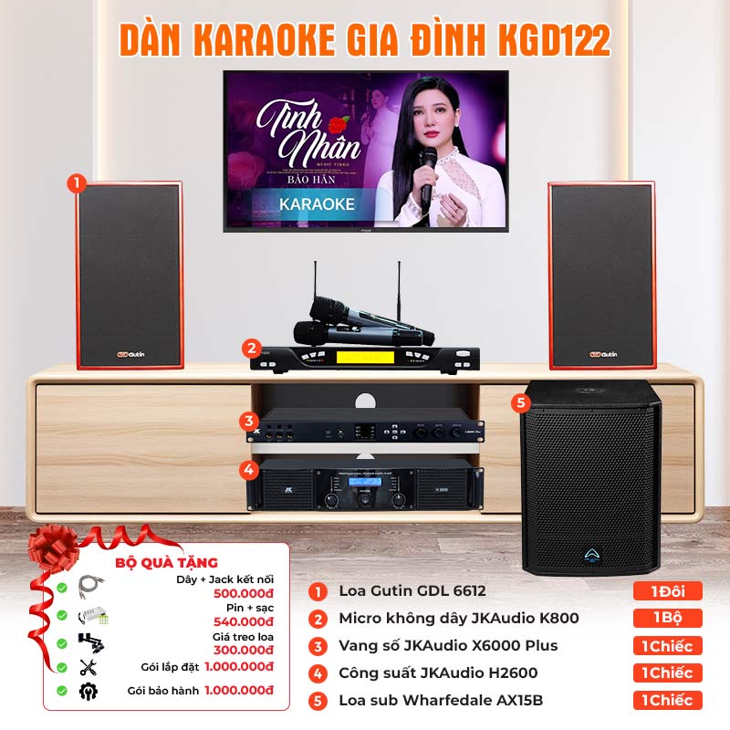 Dàn Karaoke Gia Đình KGD122