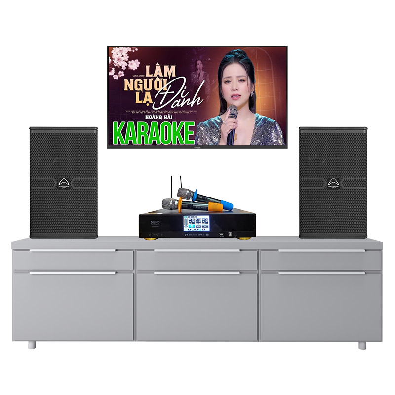 Dàn karaoke gia đình KGD13 (Wharfedale ANGLO E312, Neko AK3900 Pro)