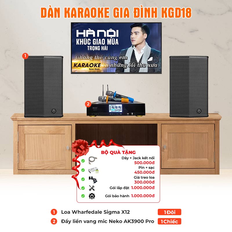 Dàn Karaoke Gia Đình KGD18