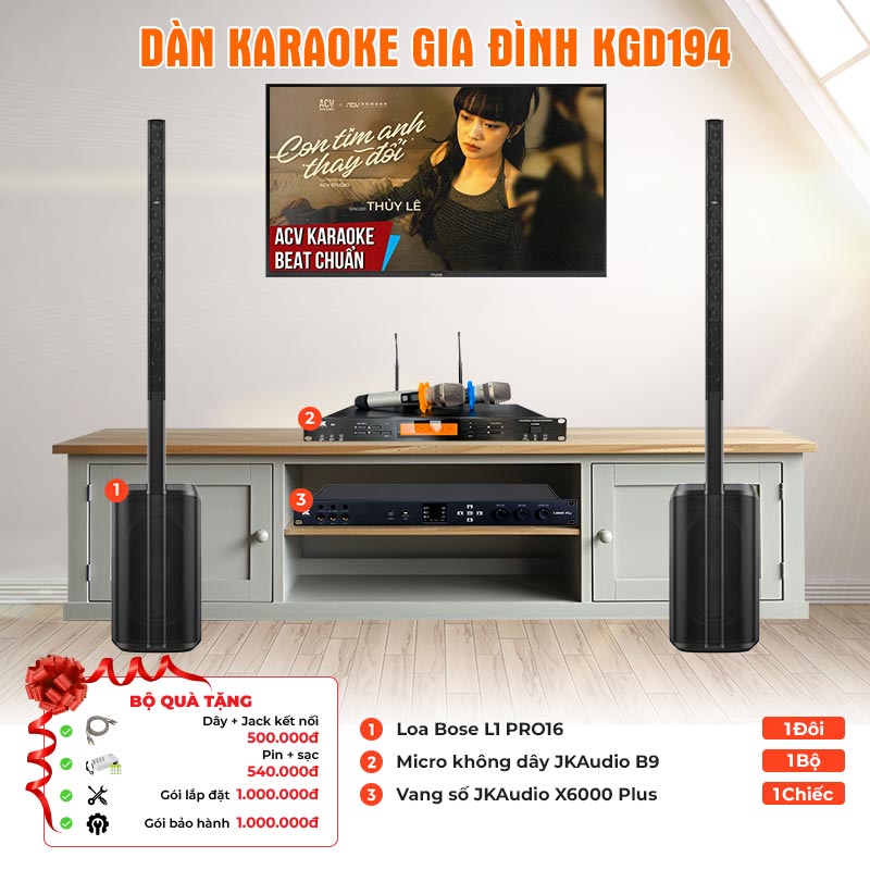 Dàn karaoke gia đình KGD194