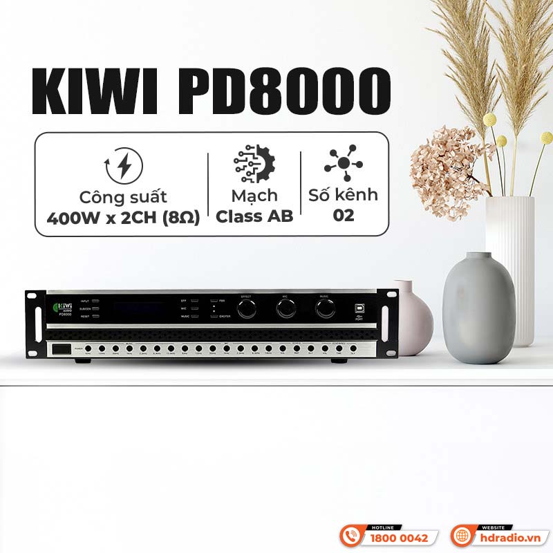 Cục Đẩy Liền Vang Kiwi PD8000