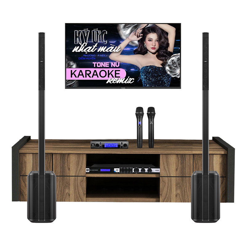 Dàn karaoke gia đình KGD220 (Bose L1 Pro8, JBL KX180A, JBL VM300)