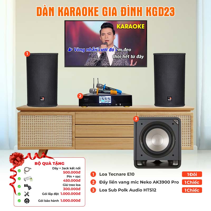 Dàn Karaoke Gia Đình KGD23